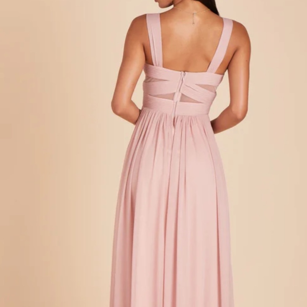 ELSYE DRESS Birdy Grey in dusty rose - Picture 2 of 3